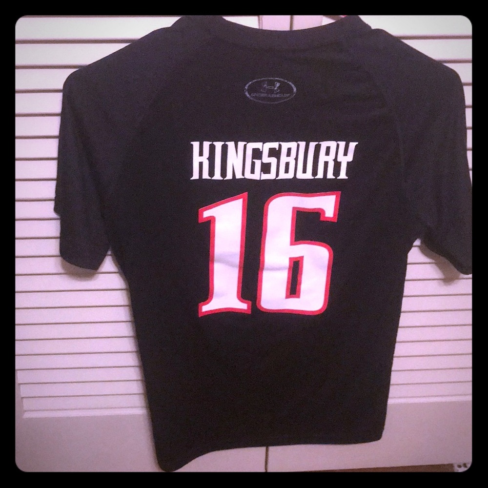 Kingsbury Texas Tech Under Armour shirt